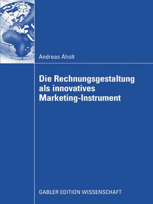 cover image of Die Rechnungsgestaltung als innovatives Marketing-Instrument